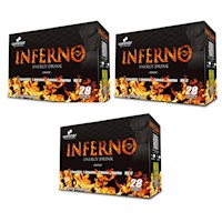 Winner Nutrition - Pack x 3 Quemador de Grasa Inferno